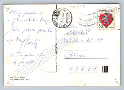 Pohlednice České Budějovice Masné krámy 1972 (TP2270)