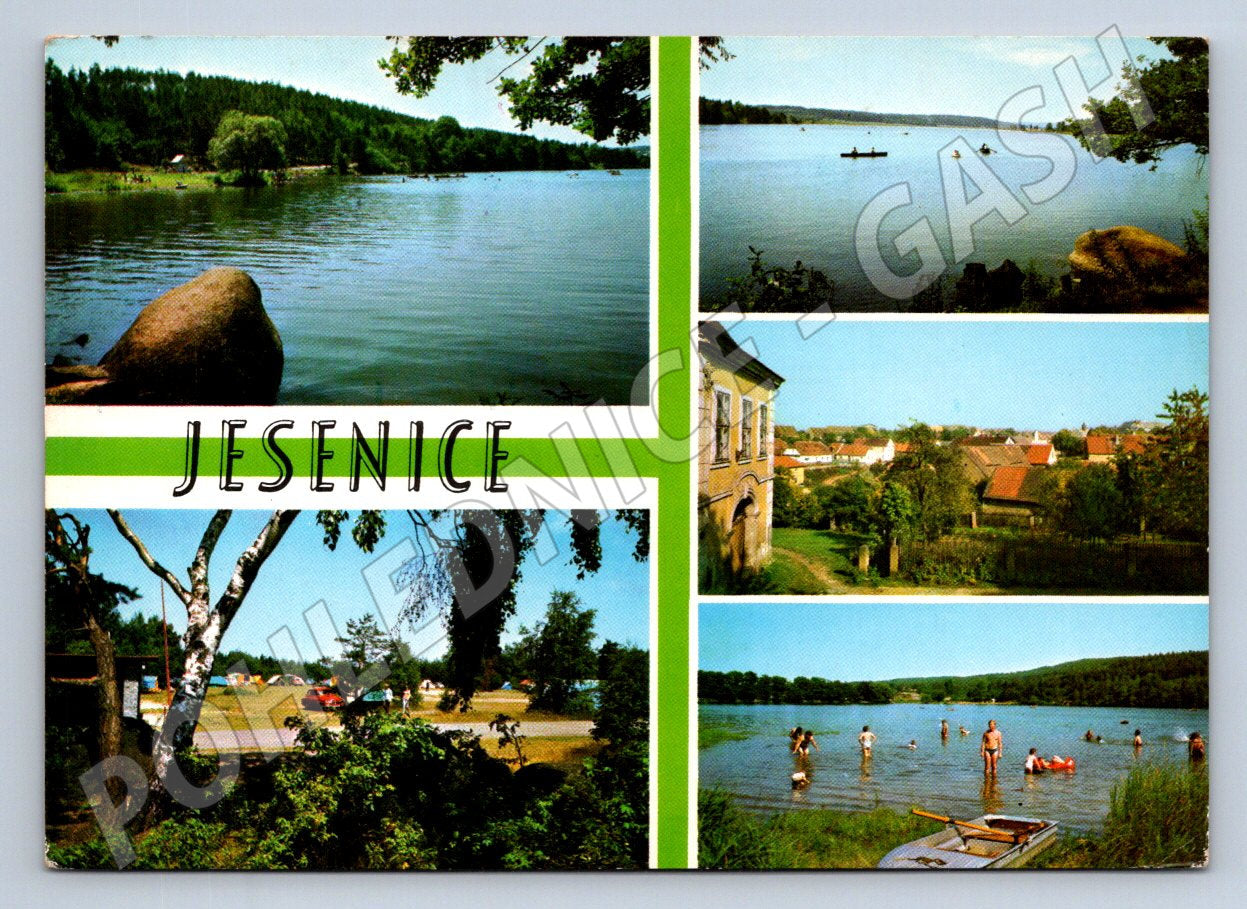 Pohlednice Jesenice rekreační oblast (TP2277)