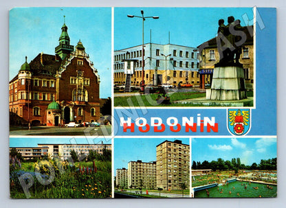 Pohlednice Hodonín různé pohledy 197x (TP2283)
