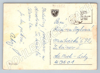 Pohlednice Slovensko Zemplínska Šírava koupaliště 1971 (TP2288)