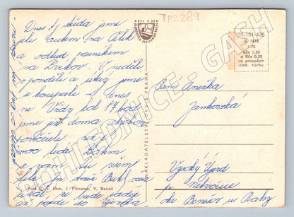 Pohlednice Orlík Písek Zvíkov koláž (TP2289)