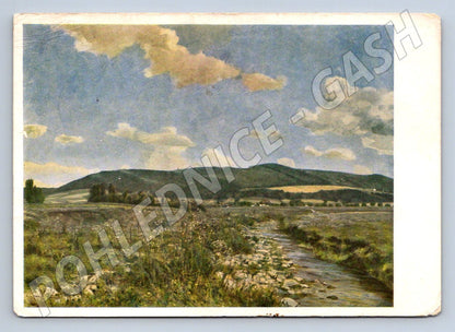 Pohlednice Železné hory krajina F. Kaván 1958 (TP2303)