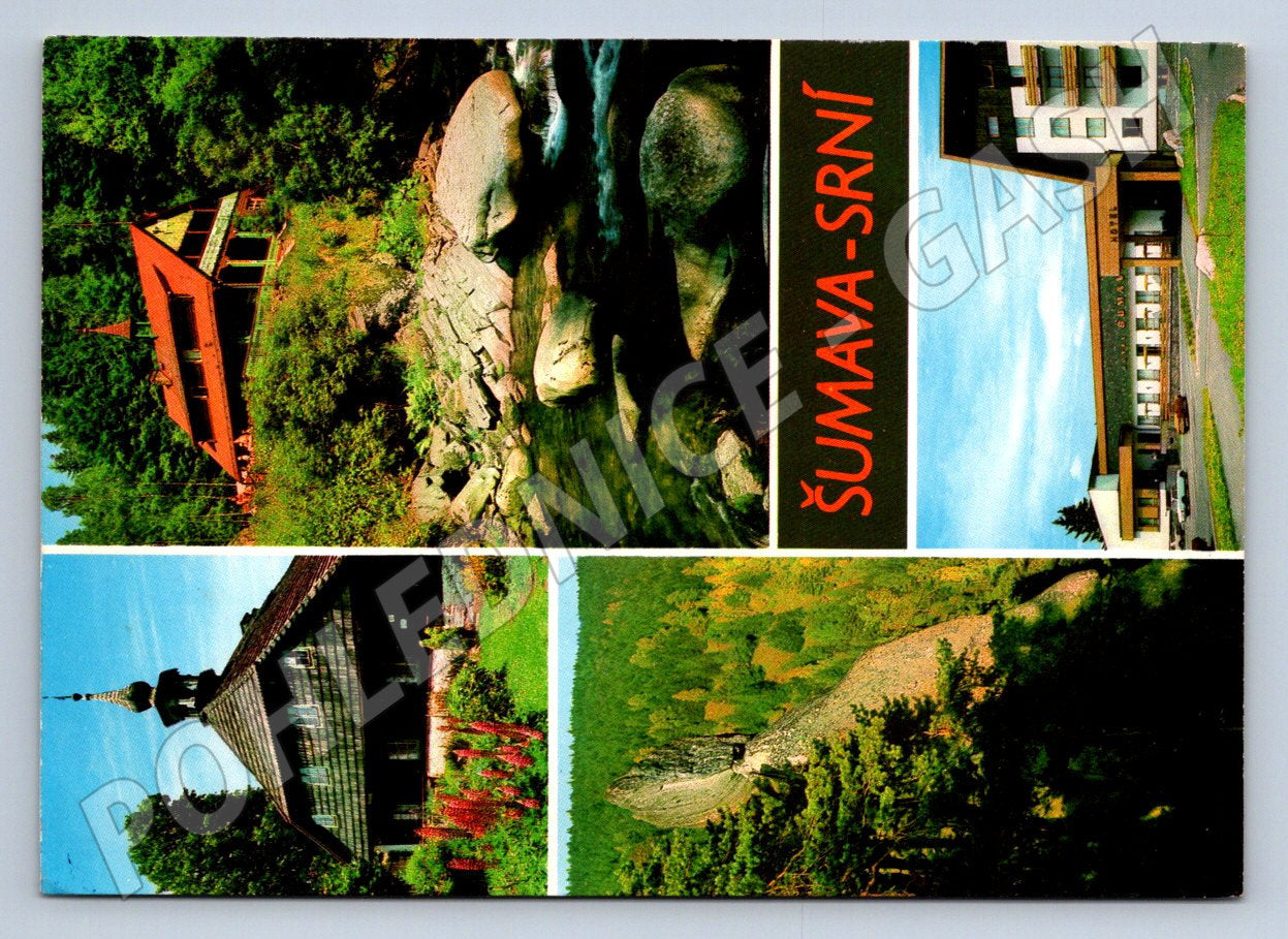 Pohlednice Šumava Srní, Klostermannova chalupa (TP2305)