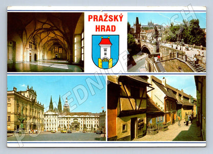 Pohlednice Praha Pražský hrad více záběrů (TP2315)