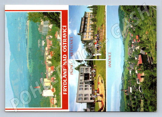 Pohlednice Frýdlant n. Ostravicí, Pržno, Metylovice, Janovice (TP2318)