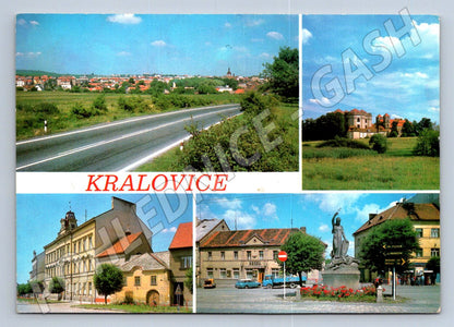 Pohlednice Kralovice více pohledů 1986 (TP2335)