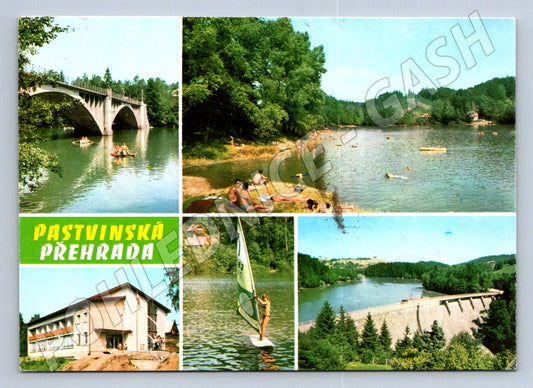 Pohlednice Pastviny Pastvinská přehrada 1983 (TP2337)