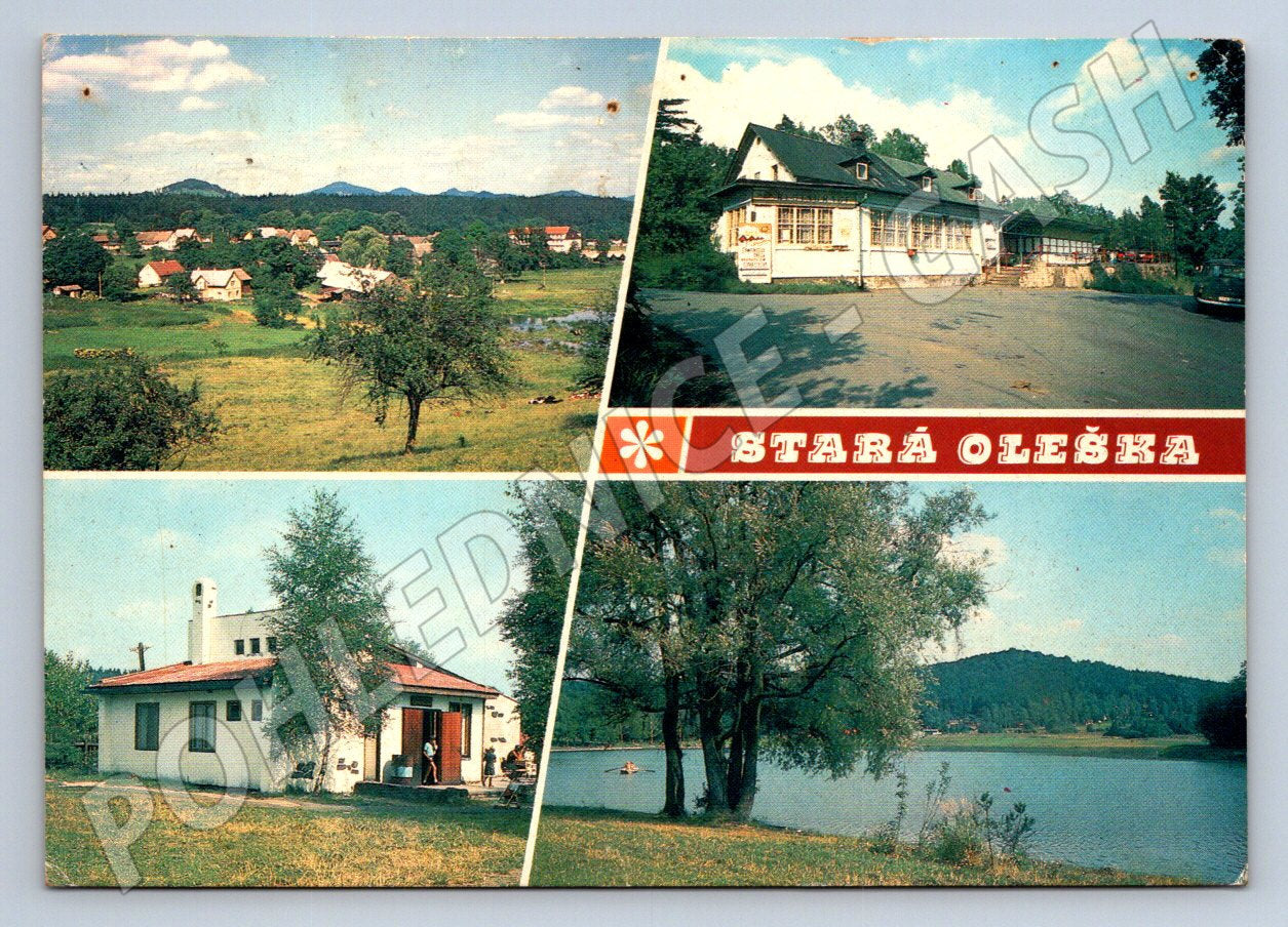 Pohlednice Stará Oleška a Huntířov (TP2354)