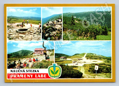 Pohlednice Krkonoše naučná stezka Prameny Labe (TP2372)
