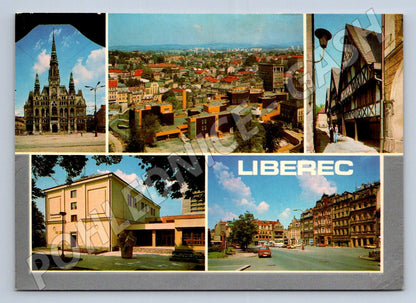 Pohlednice Liberec více pohledů (TP2380)