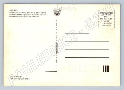 Pohlednice Liberec více pohledů (TP2380)