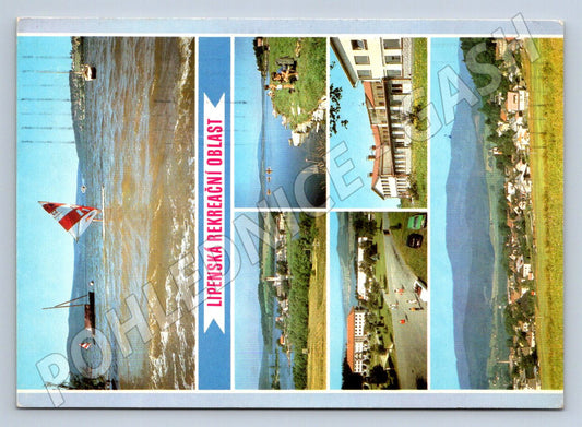 Pohlednice Lipno Lipenská rekreační oblast 1972 (TP2385)
