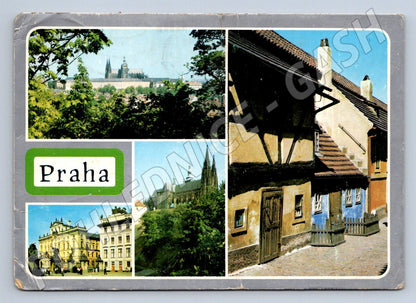 Pohlednice Praha Hradčany, Zlatá ulička 1971 (TP2396)