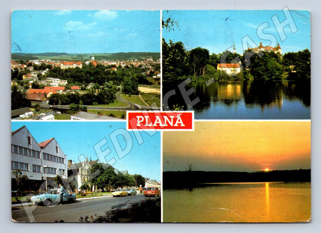 Pohlednice Planá čtyřpohled 1983 (TP2403)