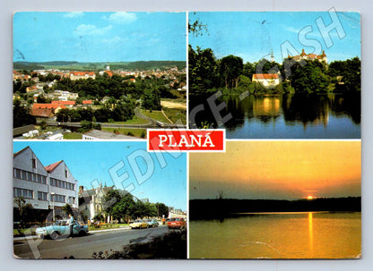Pohlednice Planá čtyřpohled 1983 (TP2403)