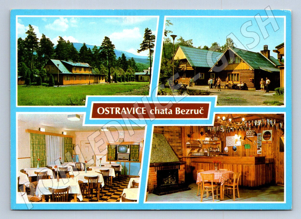 Pohlednice Ostravice chata Bezruč (TP2408)