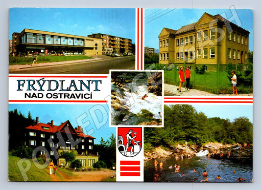 Pohlednice Frýdlant nad Ostravicí různé motivy (TP2409)