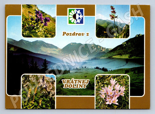 Pohlednice Slovensko Vrátna dolina Malá Fatra (TP2411)