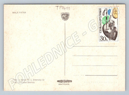 Pohlednice Slovensko Vrátna dolina Malá Fatra (TP2411)