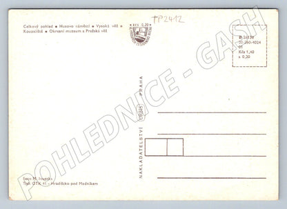 Pohlednice Rakovník různé pohledy (TP2412)