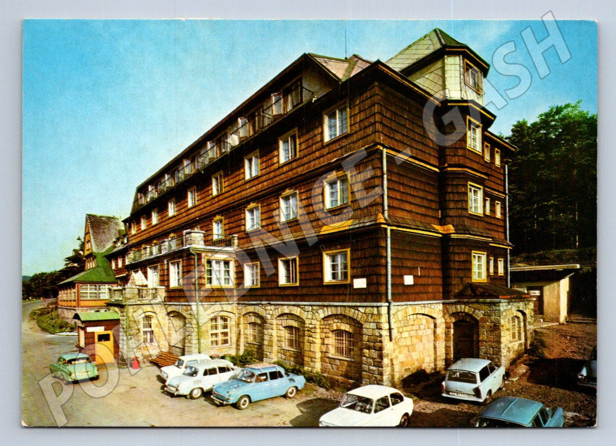 Pohlednice Beskydy Hotel Tanečnica 1982 (TP2424)