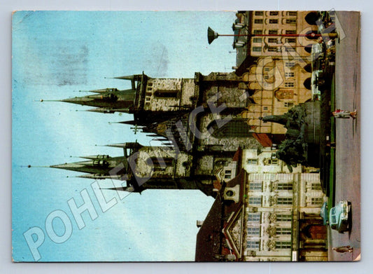 Pohlednice Praha Staroměstské náměstí Týnský chrám 1966 (TP2426)