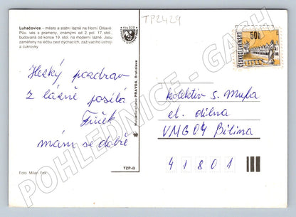 Pohlednice Luhačovice lázně Společenský dům (TP2429)