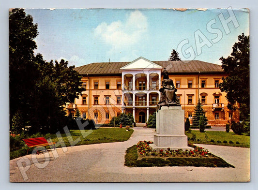 Pohlednice Slovensko Bardejovské Kúpele dům Zborov 1969 (TP2432)
