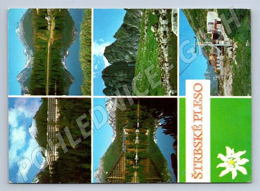 Pohlednice Slovensko Štrbské Pleso horská krajina 1960s (TP2447)