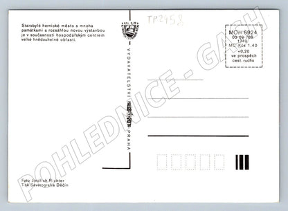 Pohlednice Sokolov koláž zámek náměstí (TP2458)