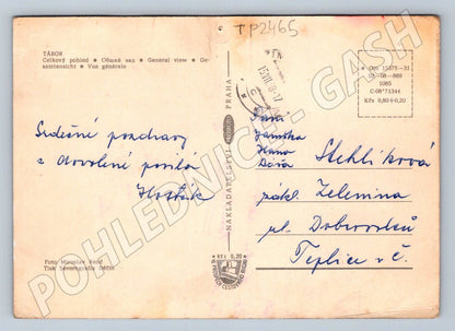 Pohlednice Tábor celkový pohled (TP2465)