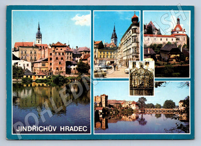 Pohlednice Jindřichův Hradec vícepohled (TP2467)