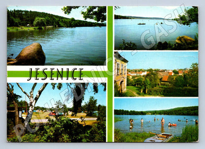 Pohlednice Jesenice rekreační oblast c. 1970 (TP2468)