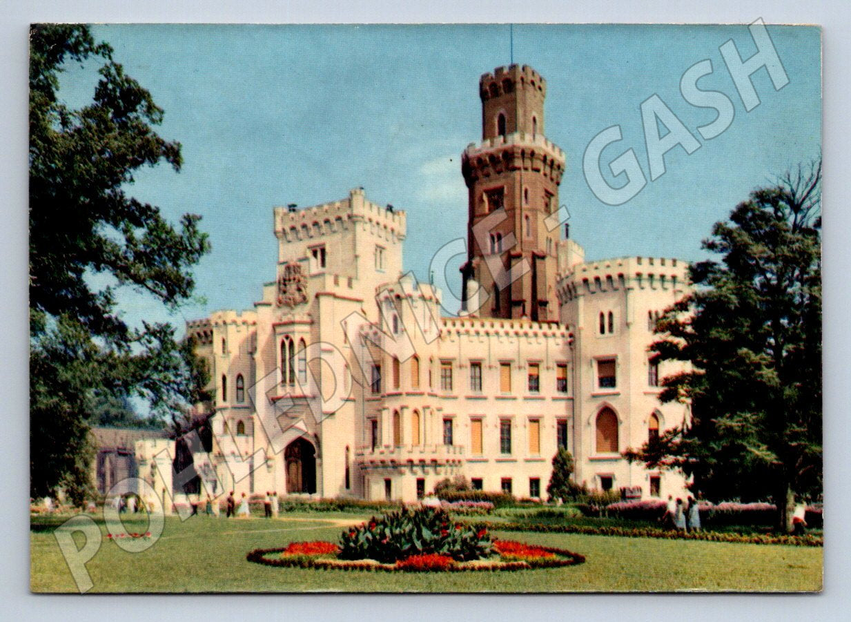 Pohlednice Hluboká nad Vltavou zámek Hluboká (TP2471)