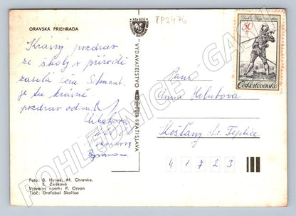 Pohlednice Slovensko Oravská přehrada vodní hladina (TP2476)