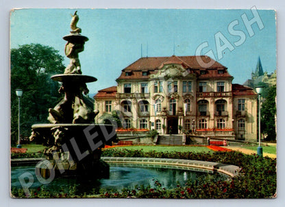 Pohlednice Teplice Kamenné lázně a kašna (TP2481)