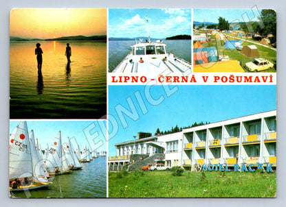 Pohlednice Lipno - Černá v Pošumaví montage (TP2502)
