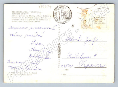 Pohlednice Žďárské vrchy 1969 (TP2504)