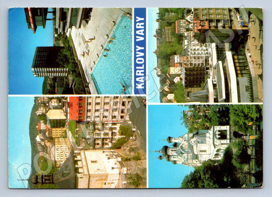 Pohlednice Karlovy Vary různé motivy (TP2516)