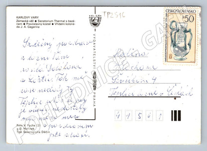 Pohlednice Karlovy Vary různé motivy (TP2516)