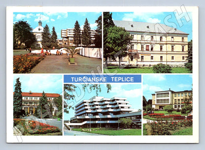 Pohlednice Slovensko Turčianske Teplice lázně (TP2520)