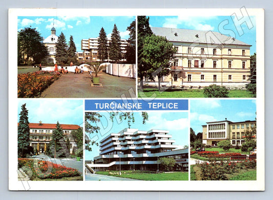Pohlednice Slovensko Turčianske Teplice lázně (TP2520)