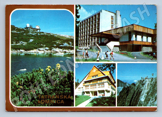 Pohlednice Slovensko Vysoké Tatry Lomnica 1970s (TP2527)