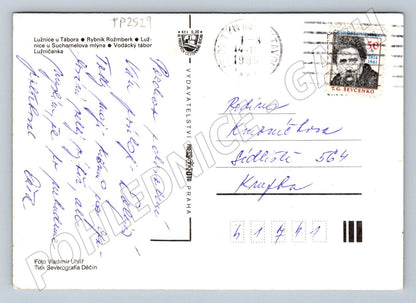 Pohlednice Lužnice vodácký tábor 1980 (TP2529)