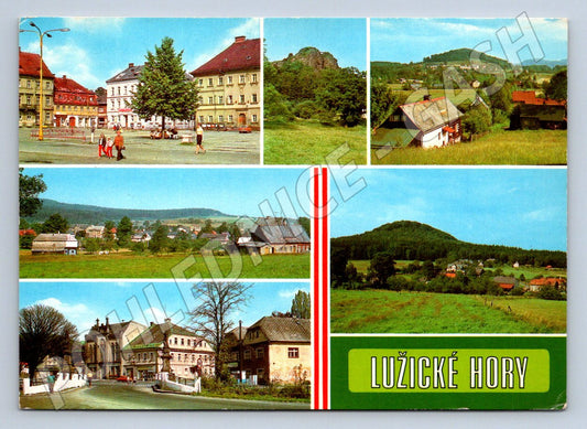 Pohlednice Lužické hory - různé pohledy (TP2531)