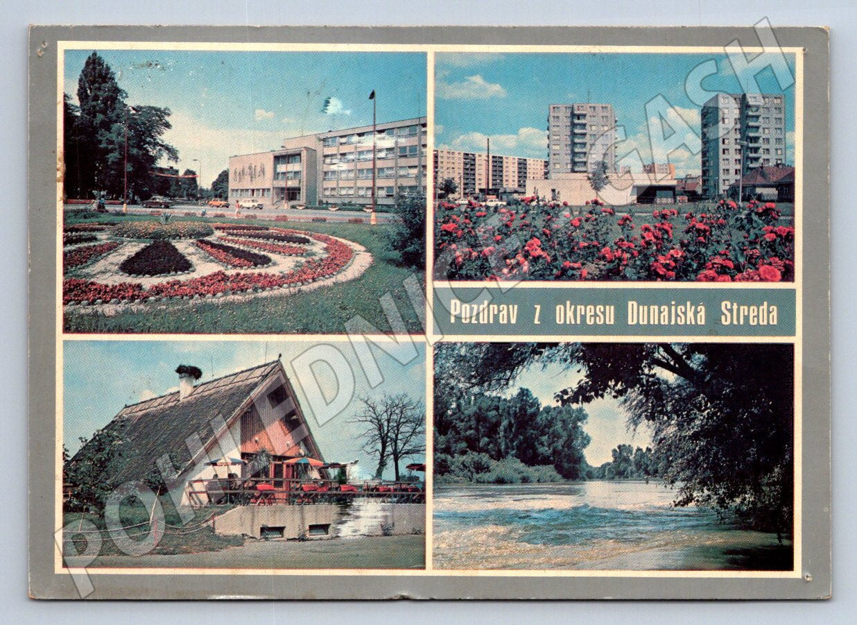 Pohlednice Slovensko Dunajská Streda různé motivy 1993 (TP2546)