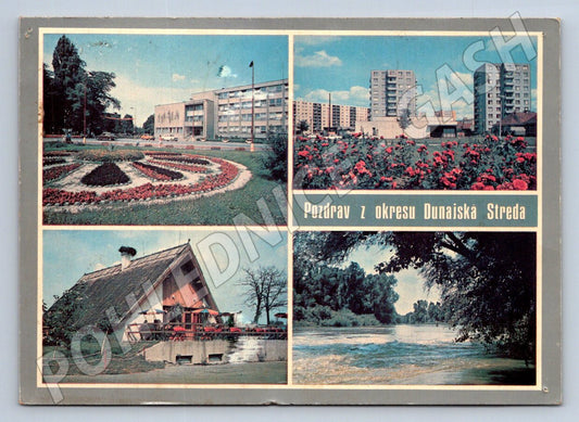 Pohlednice Slovensko Dunajská Streda různé motivy 1993 (TP2546)