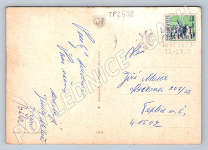 Pohlednice Liberec multi-view 1973 (TP2558)
