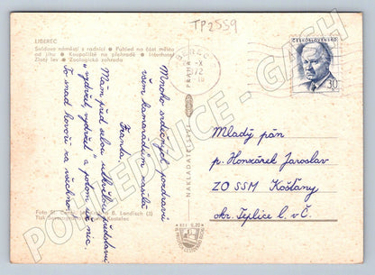 Pohlednice Liberec více záběrů 1972 (TP2559)
