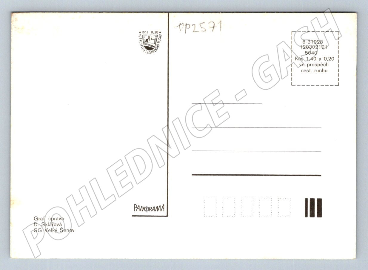 Pohlednice Jižní Čechy Hrady a zámky (TP2571)